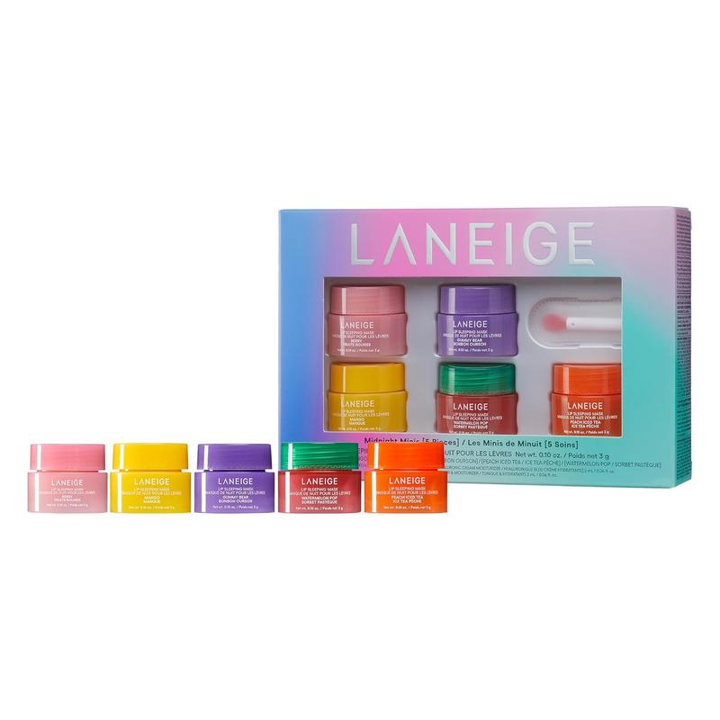 LANEIGE Lip Sleeping Mask: Nourish, Hydrate, Vitamin C, Murumuru & Shea Butter, Antioxidants, Flaky, Dry Lips.Christmas