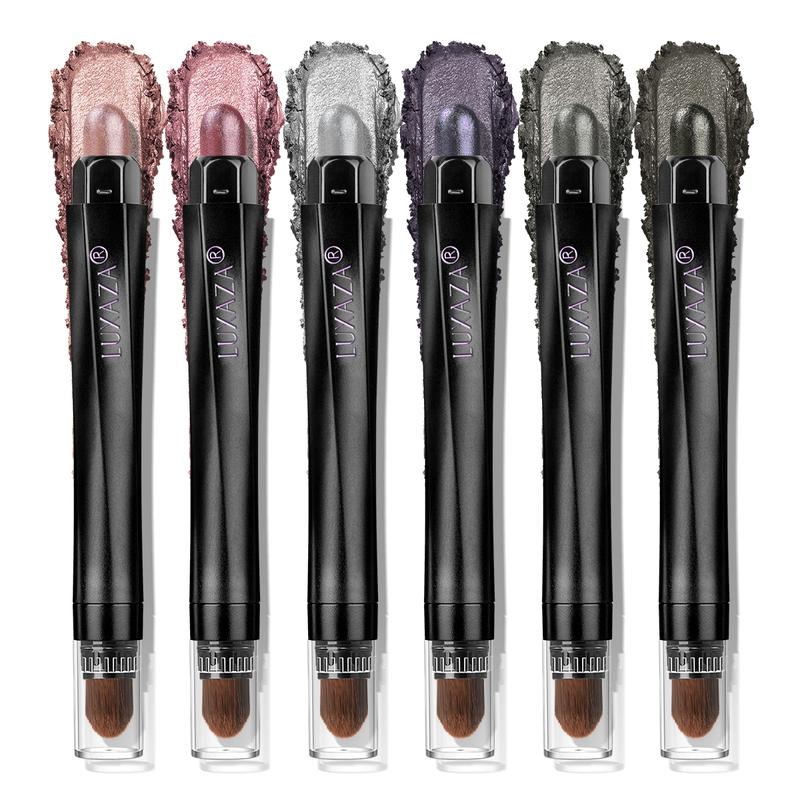  LUXAZA 6PCS Neutral Eyeshadow Stick Makeup Set