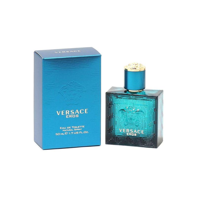 VERSACE Eros Eau de Toilette Spray for MEN 1.7oz   50ml - Luxury, Long Lasting Perfume