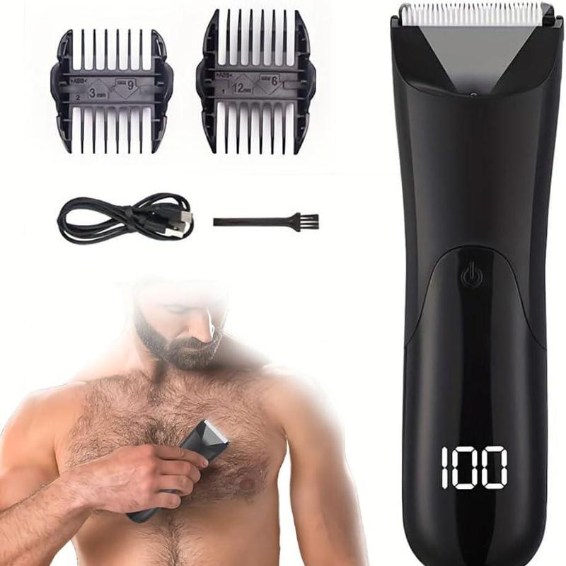 Electric Hair Shaver for Women, USB Rechargeable Body Hair Trimmer, Gentle Hair Trimmer with Replacement Heads, Personal Care Appliances for Men