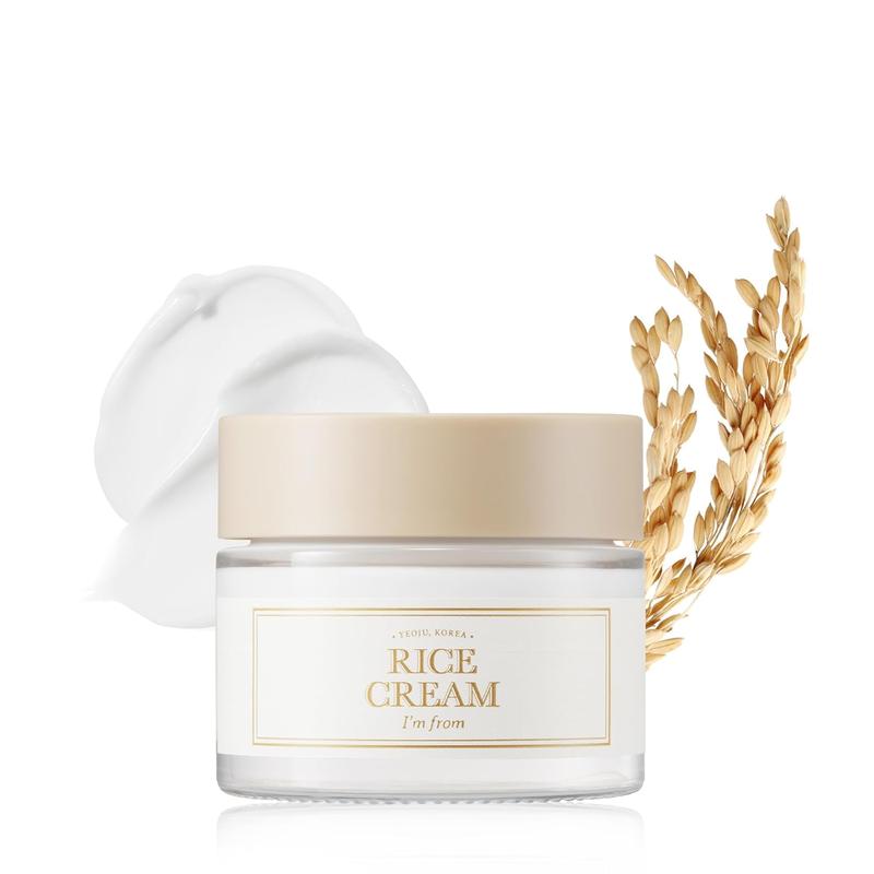 [I'M FROM OFFICIAL SHOP] Special Rice Duo Set - Rice Toner, Rice Cream |  77.78% Rice Extract from Korea, Hydrating for Dry Skin, Vegan, Alcohol Free, Fragrance Free, Peta Approved, K Beauty Toner Moisture Skincare Skin Repair Comfort Hydrate Moisturizer