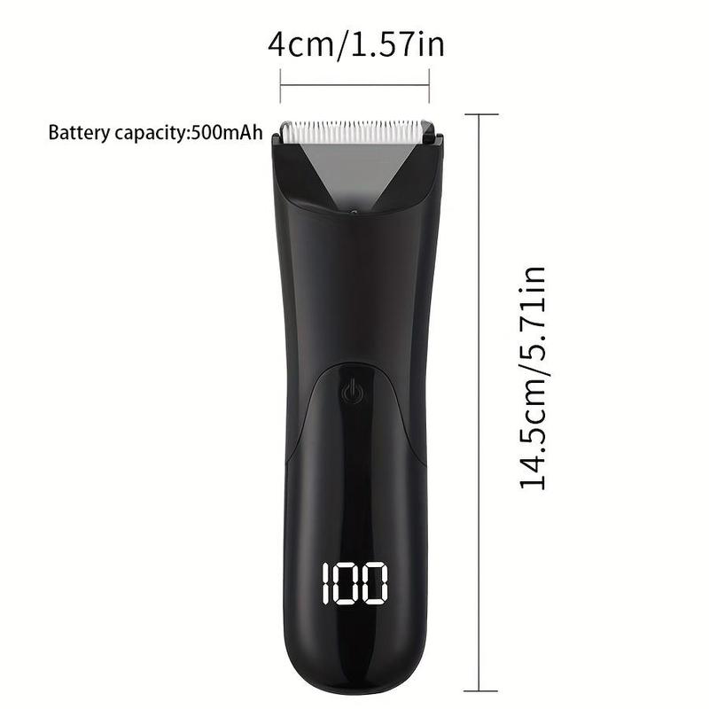 Electric Hair Shaver for Women, USB Rechargeable Body Hair Trimmer, Gentle Hair Trimmer with Replacement Heads, Personal Care Appliances for Men