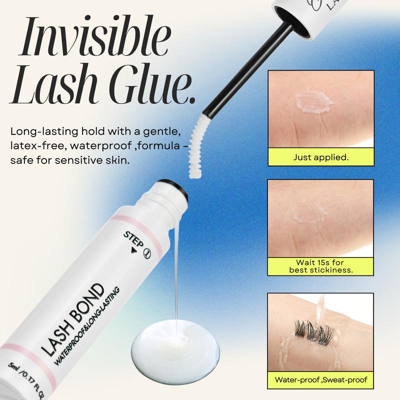 feinner Lashes New Arrival DIY Lash Cluster Kit With Invisible Band  Bond and Seal and Remover Long Lasting Waterproof for Beginner Friendly Makeup