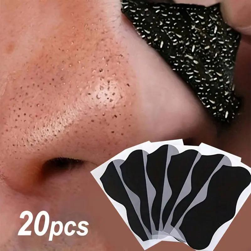 Christmas Deep Cleansing Nose Patch, Summer Gifts, 20pcs set Nose Patches for Improving Blackhead, Pimple, Acne, Zit, Skin Care Tool for Women & Men