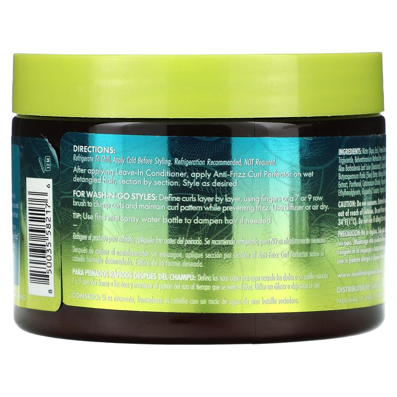 Mielle Anti-Frizz Curl Perfector, Avocado & Tamanu, 12 oz (340 g)