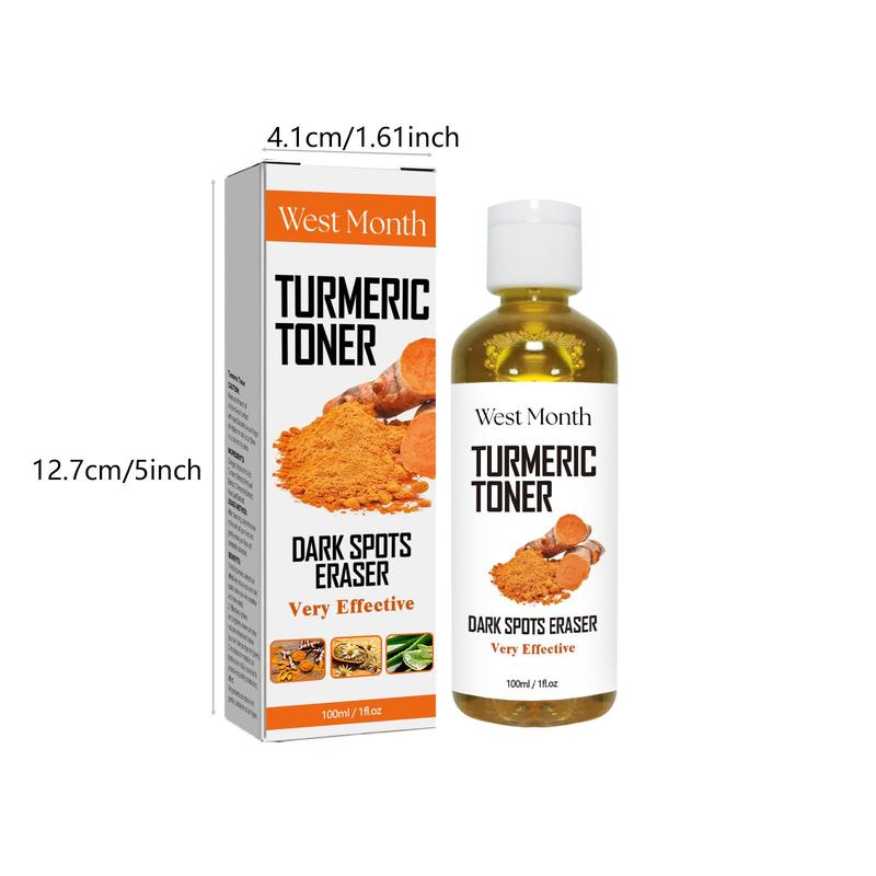 Turmeric Hydrating Toner, 2 Counts set Collagen and Mint Leaf Extract Moisturizing Toner, Facial Skincare Product for Women & Men