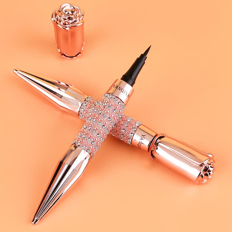 Waterproof and Long-Lasting Queen's Scepter Gold Rose Eyeliner with Precise and Flexible Pen Tip Lipliner Makeup eyebrow pen Cosmetic