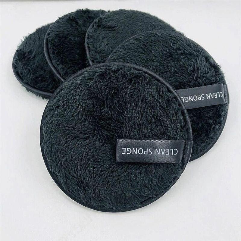 Makeup Remover Puff, Soft Makeup Remover Pads, Professional Makeup RemoverSkin Care Fuzzy Puff for Face, Eye, Lip, Facial Skin Care Tool