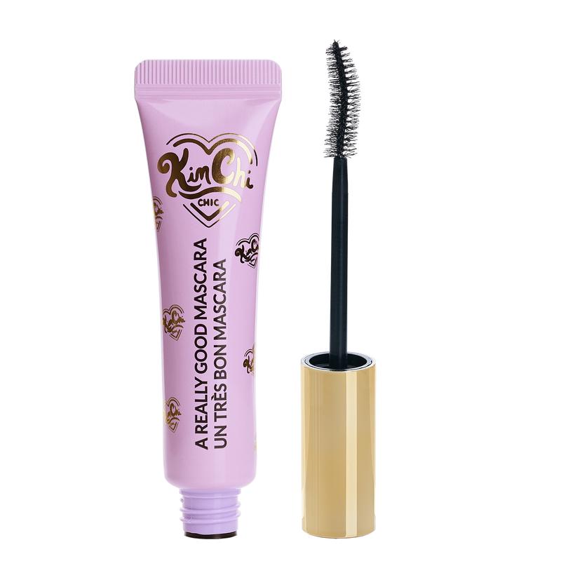 KimChi Chic A Really Good Mascara for Volume & Lengthening or Curling, Cosmetic Makeup for Lashes