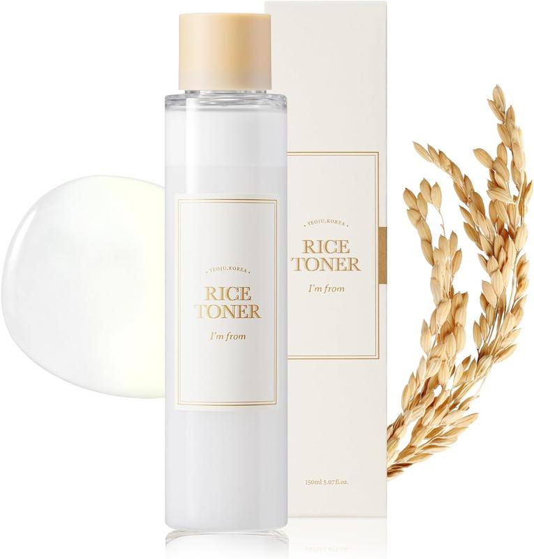 [I'M FROM OFFICIAL SHOP] Special Rice Duo Set - Rice Toner, Rice Cream |  77.78% Rice Extract from Korea, Hydrating for Dry Skin, Vegan, Alcohol Free, Fragrance Free, Peta Approved, K Beauty Toner Moisture Skincare Skin Repair Comfort Hydrate Moisturizer