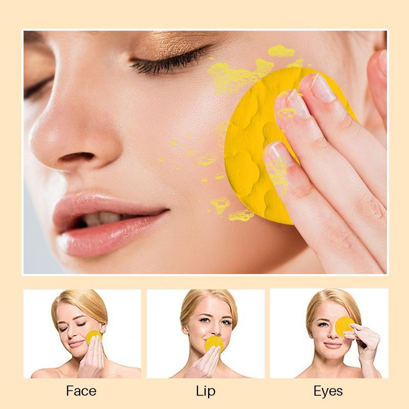 Turmeric Cleansing Pads, Deep Pore Cleansing Facial Pads, Moisturizing Facial Cleansing Pads, Facial Skin Care Product for Daily Use