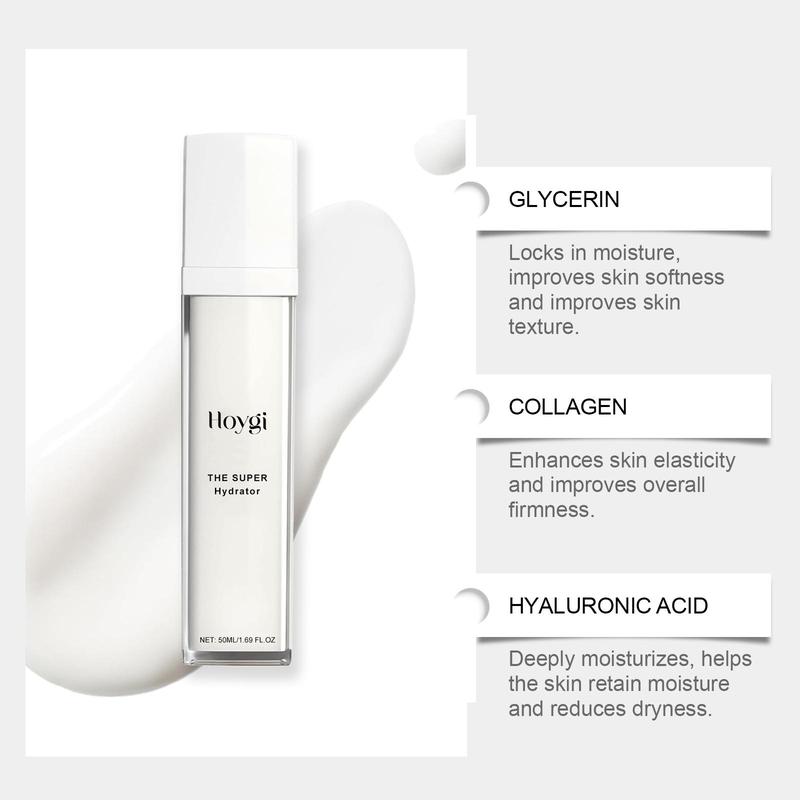 Hyaluronic Acid Moisturizing Serum, Hydrating Facial Essence, Firming and Nourishing Skin Care Product for Women & Men