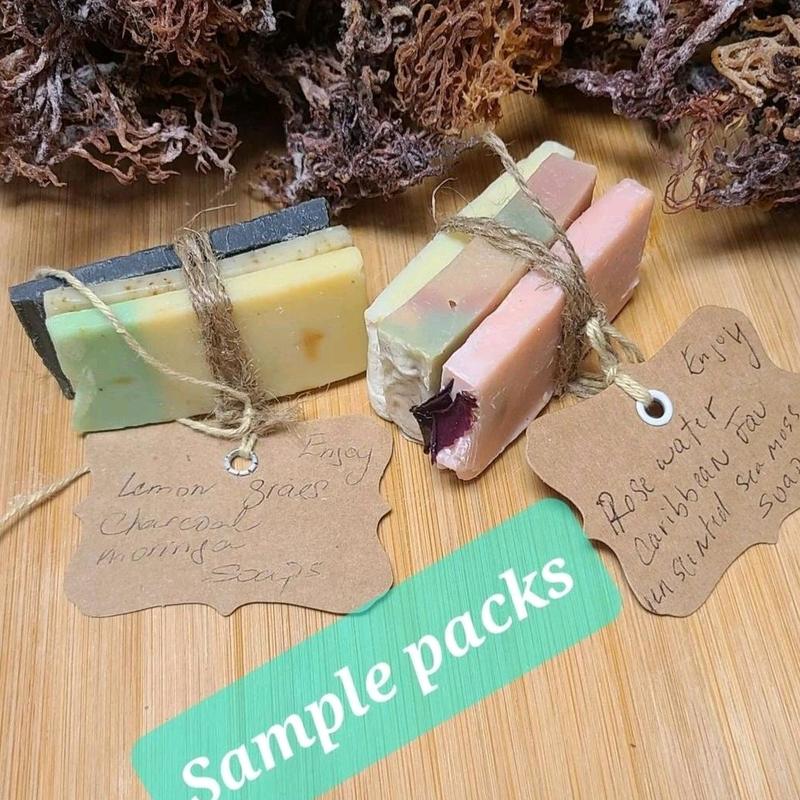 Soap Sample pack Organic Skin Repair