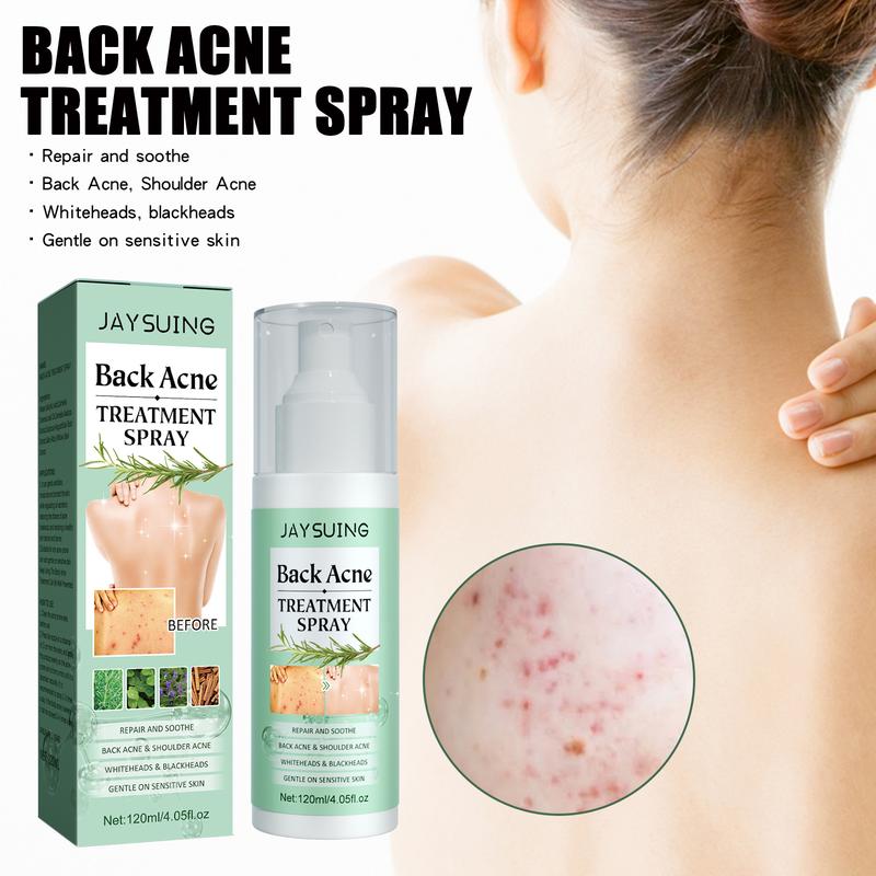 Back Acne Repair Spray, Repair Body Acne Fade Acne Mark Skin Care Spray Gentle Moisturize