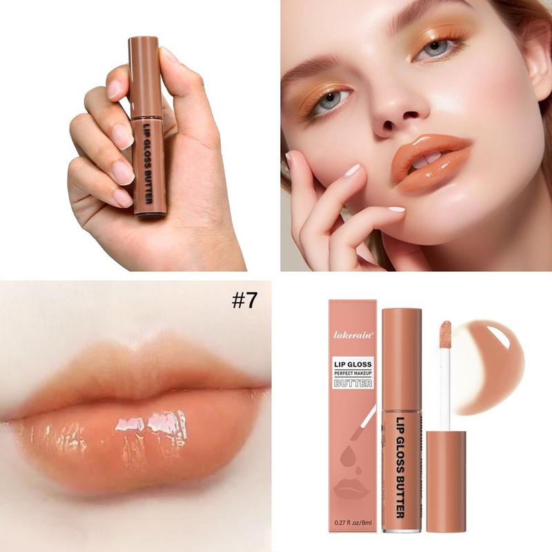 Long-lasting Juicy Lip Gloss, Mirror Surface Lip Glaze, Moisturizing Tinted Lip Gloss, Glossy Lip Glaze Stick Lipstick, Lip Moisturizer