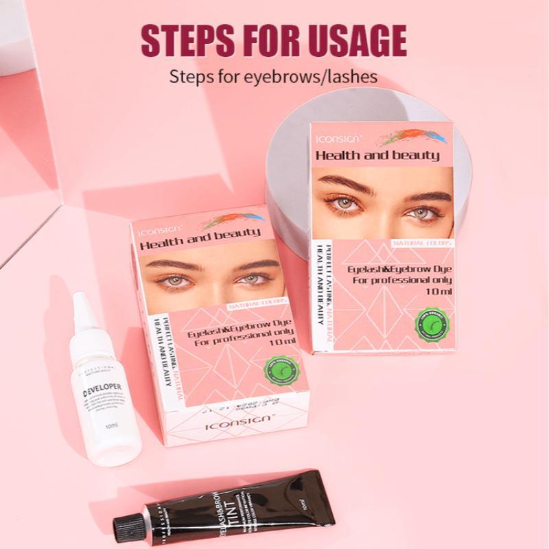 Eyebrow Tinting Cream, Long Lasting Eyebrow Tint Cream, Brow Hair Color Tint Kit, Waterproof Eyebrow Dyeing Cream, Eye Brow Makeup Tool, Christmas Gift