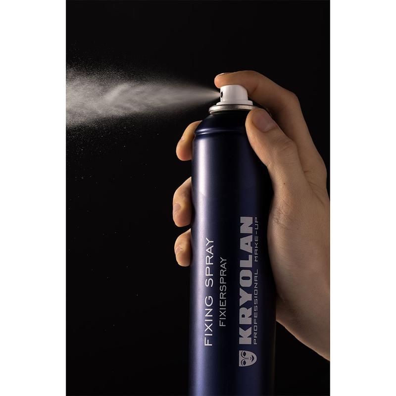 Kryolan Fixing Spray - Lightweight, Longwear, Sealing Cosmetic Mist