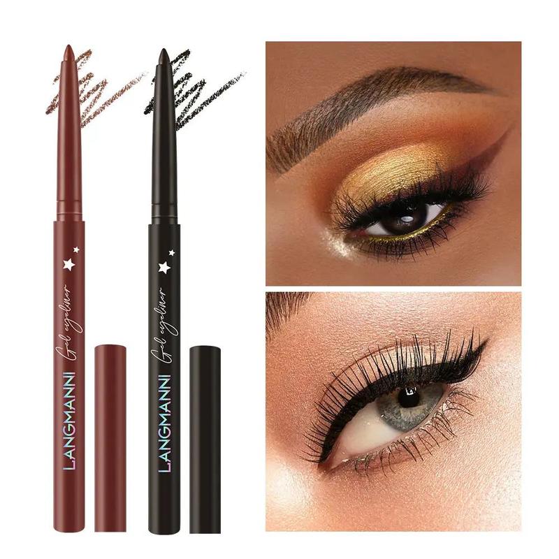 Long Lasting Eyeliner Pen, 1 Count Smudge Proof Fine Tip Eyeliner Pencil, Quick Drying Eyeliner Liner Pen with Precise Flexible Tip. Easy To Apply for Eye Makeup, Halloween Gifts, Christmas Gifts