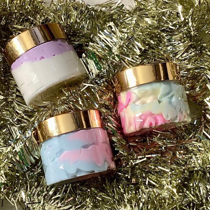 Sweet Treat Body Butter Bundle Trio Vanilla Cupcake Unicorn Fairy Cotton Candy