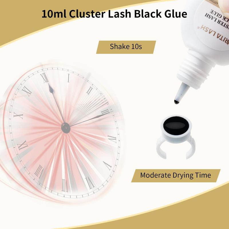 False Eyelash Glue, Quick-drying Self-grafting Eyelash Glue, Lash Extension Tools for Women, Christmas Gift