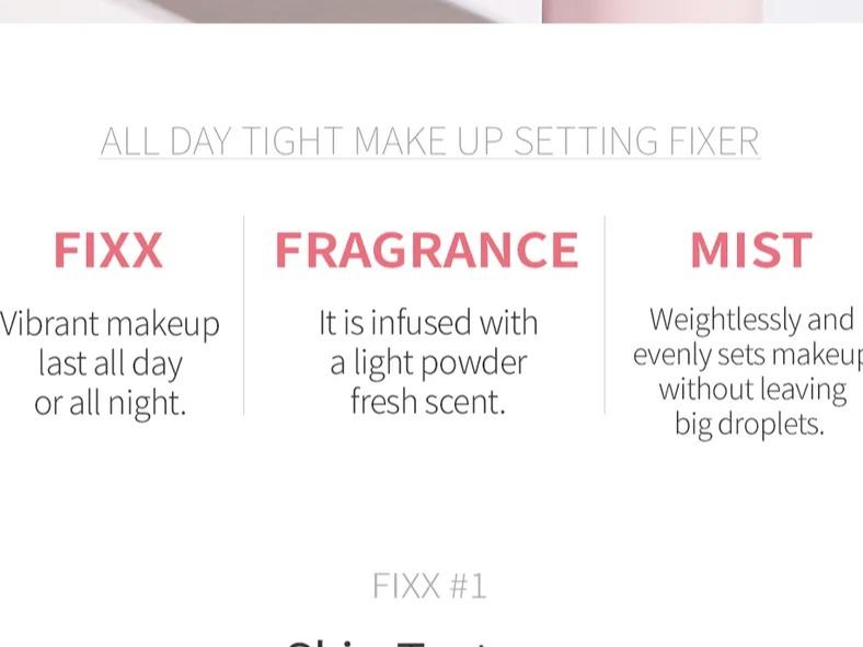 So Natural All Day Tight Make Up Setting Fixer General Mist 75ml - Nourishing, Moisturizing, Makeup setting Spray Cosmetic Hydrating