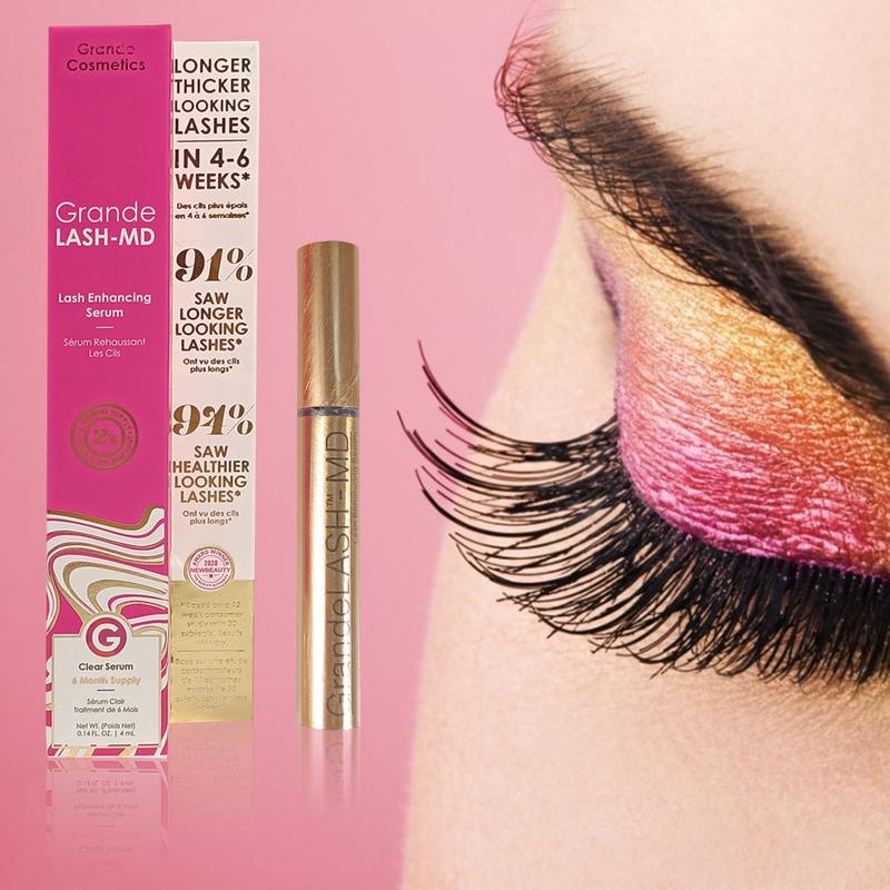 2 pack Grande LASH-MD Lash Enhancing Serum Eyelash Growth Serum 4ml