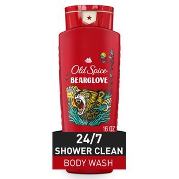 Old Spice Bearglove Holiday Pack, Body Wash, Deodorant, Body Spray & 2in1 Shampoo and Conditioner