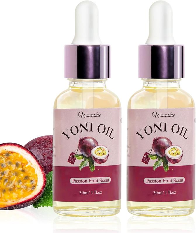 2Pcs Yoni Oil Feminine Oil for Women pH Balance, Vaginal Moisturizer Odor Eliminator, Feminine Care All Natural Yoni Essential Oil, 1 fl oz pc(Cherry)