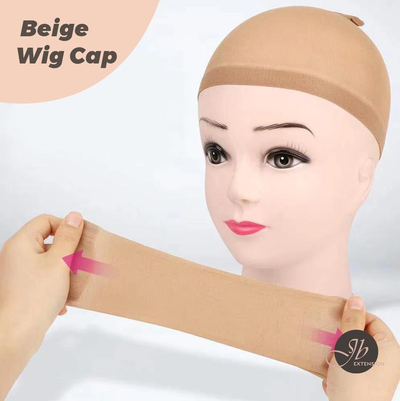 JBextension Net Hair Weaving Elastic Cap Wig Cap Haircare Heatless