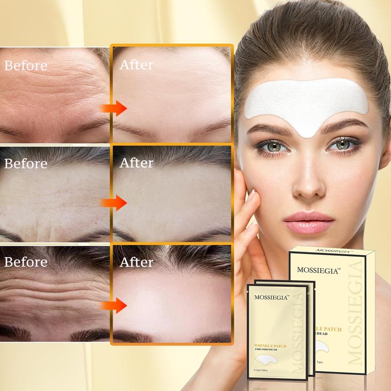 Collagen firming hydrogel forehead patch - targeting forehead lines, trouble lines, various wrinkles, firming and hydrating Moisturize