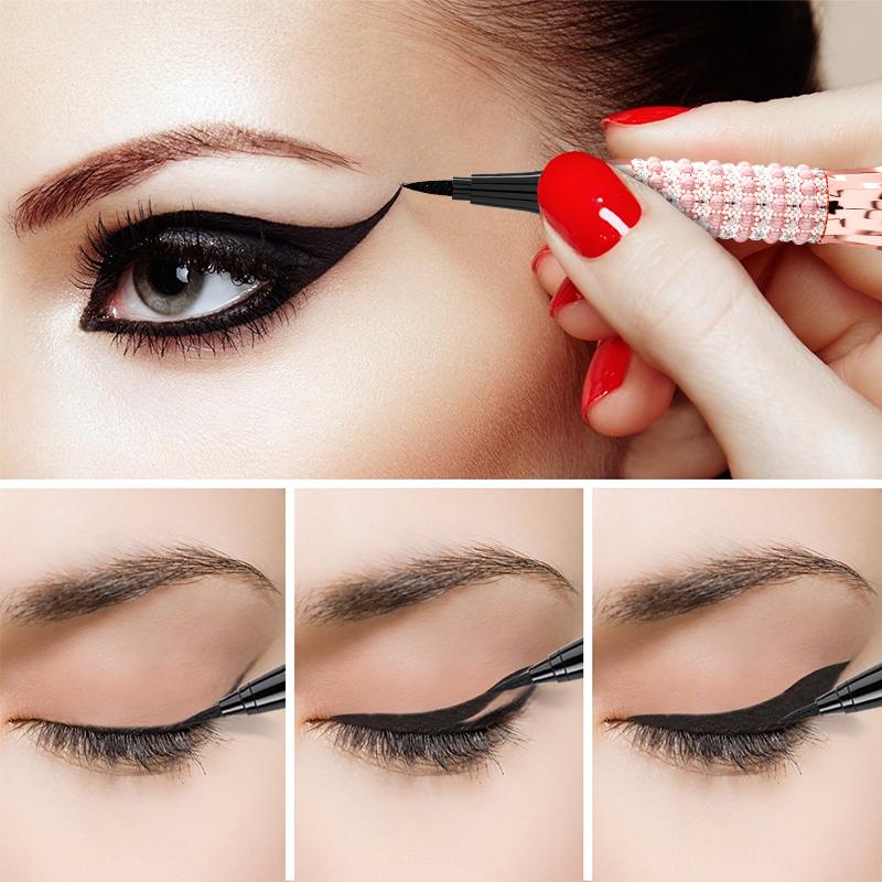 Golden Rose Thick BlackLiquid Eyeliner Pen fast dry eyeliner pen Lipliner Makeup tightline  eyeliner Cosmetic High Color