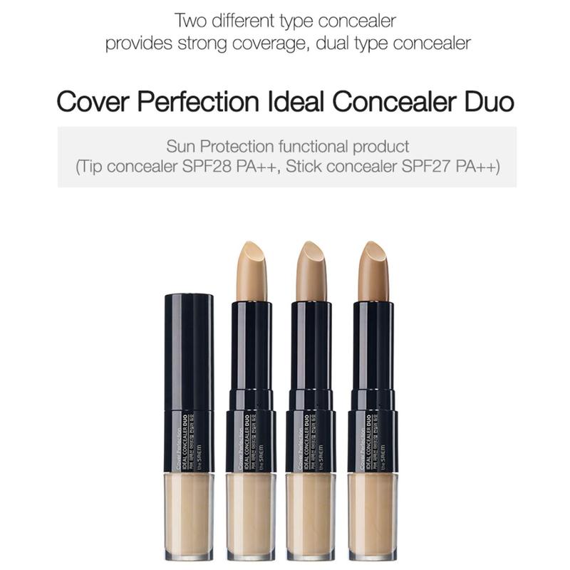 [THE SAEM] Cover Perfection Ideal Duo Concealer Makeup