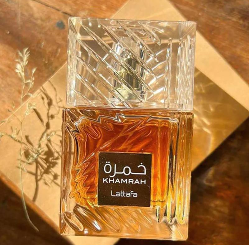 Lattafa Perfumes Khamrah for Unisex Eau de Parfum Spray, 3.4 Ounce norlimbanol  perfumes cal  cologne