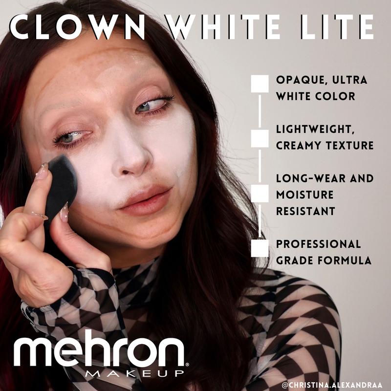 Clown White Lite Professional Cream Makeup