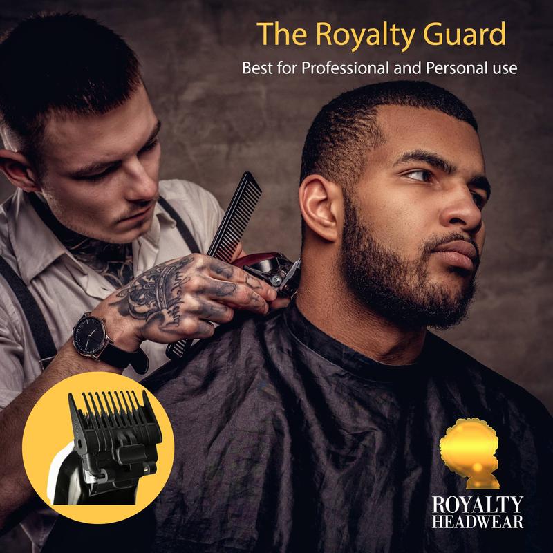 The Royalty Clipper Guard: 3in1 Clipper Guard (1.5mm 3mm 4.8mm) HairCare Accessories by Royalty Headwear - Hair Clipper - Adjustable Flawless Comfort