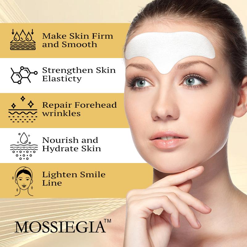 Collagen firming hydrogel forehead patch - targeting forehead lines, trouble lines, various wrinkles, firming and hydrating Moisturize