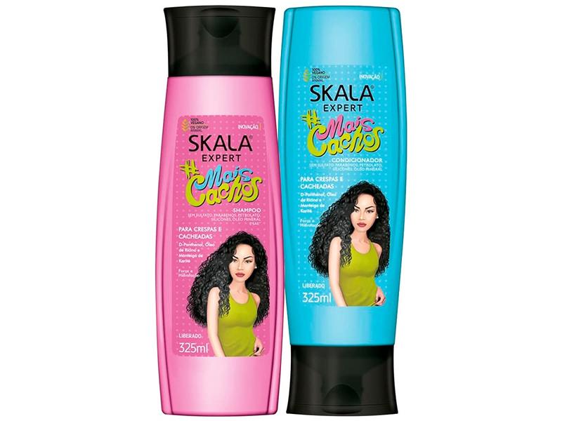 SKALA Expert Mais Cachos Shampoo and Conditioner 325 Ml Kit