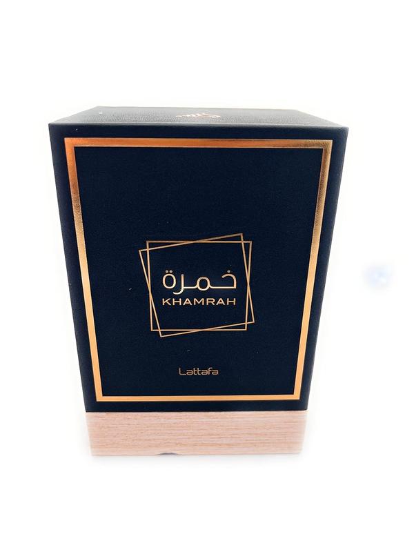 Lattafa Perfumes Khamrah for Unisex Eau de Parfum Spray, 3.4 Ounce norlimbanol  perfumes cal  cologne