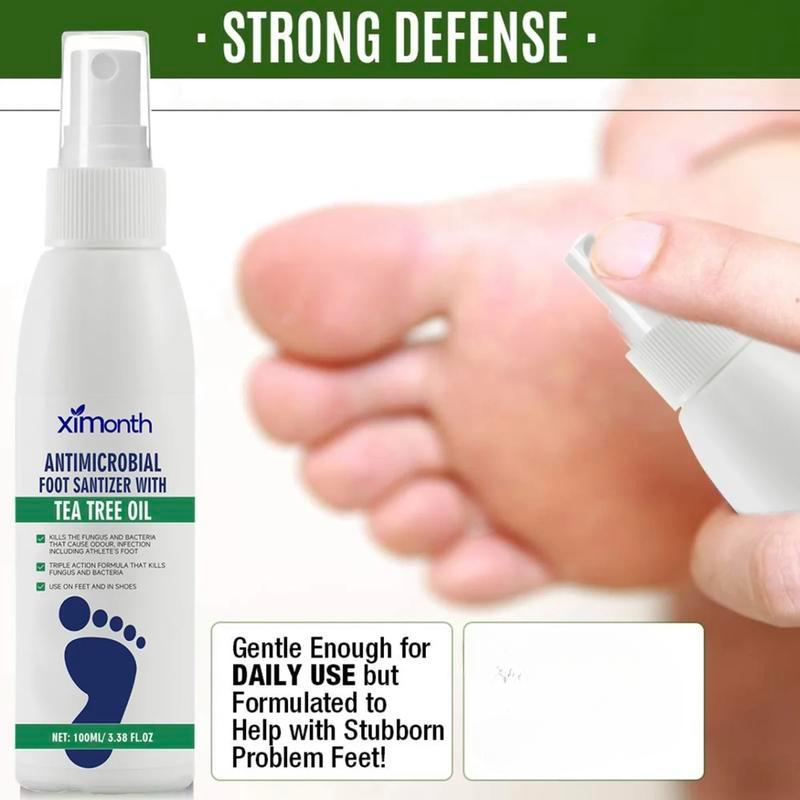 Foot Care Moisturizing Spray, Foot Care Dry Feet Soles Moisturizing Deodorant, Foot and Nail Moisturizing Spray