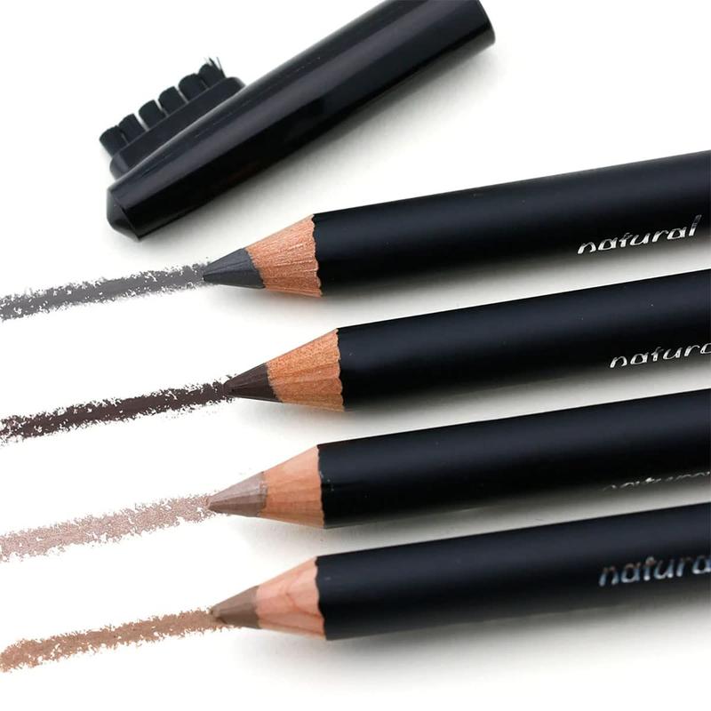 Definitive  Eyebrow Pencil 0.04 oz | Smudgeproof Soft Gray Eye Brow Pencil | Dual Purpose Brow Pencil and Brush Combo | High Definition  Eyebrow Makeup