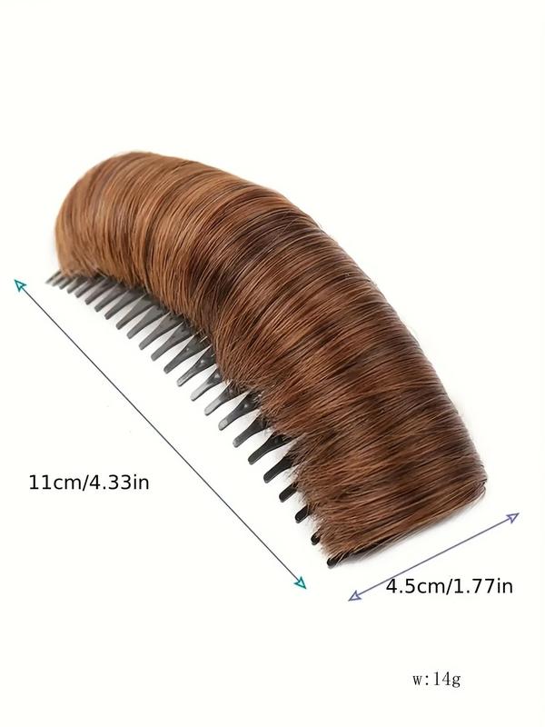 Bump Up Comb Clip Bun Hair, Half Ball Head Coil Beehive Fluffy Hair Styler Hair Comb Hair, Styling Clip Volume Maker Hair Insert for Women Girls DIY Hairstyle Beauty Tool