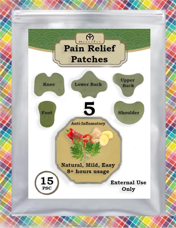 Pre-cut Pain Relief Body Patches (Anti-Inflamatory)