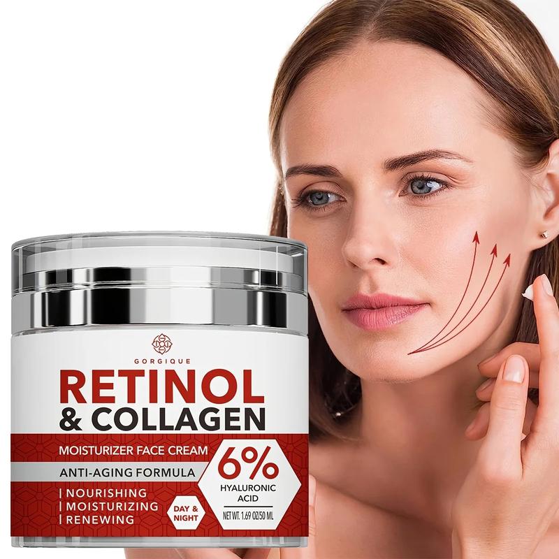 Anti-Wrinkle Cream for Face Helps with Dryness Fine Lines Saggy Skin Firming Retinol Cream