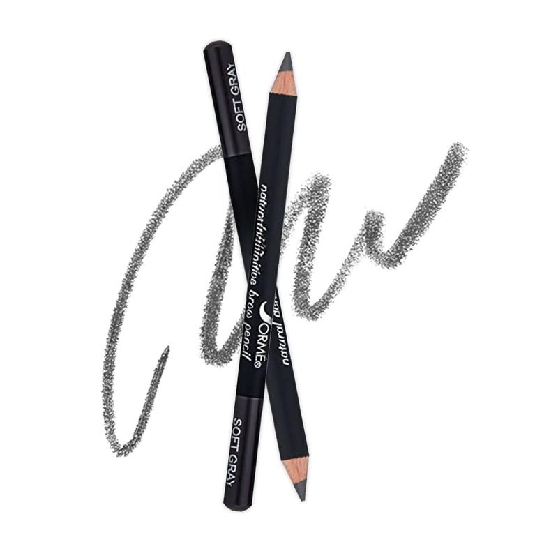 Definitive  Eyebrow Pencil 0.04 oz | Smudgeproof Soft Gray Eye Brow Pencil | Dual Purpose Brow Pencil and Brush Combo | High Definition  Eyebrow Makeup