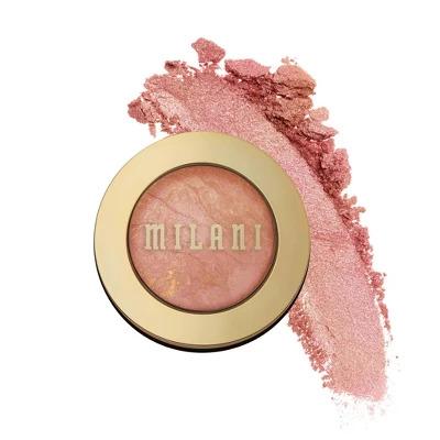 Milani Baked Blush - 0.12 oz Makeup Powder Shimmer Cosmetic Brush