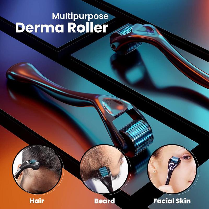 0.25mm Micro Needle Roller, Facial Skin Care Roller, Professional Skin Care Tool for Home & Salon Use, Facial Skin Care Tool