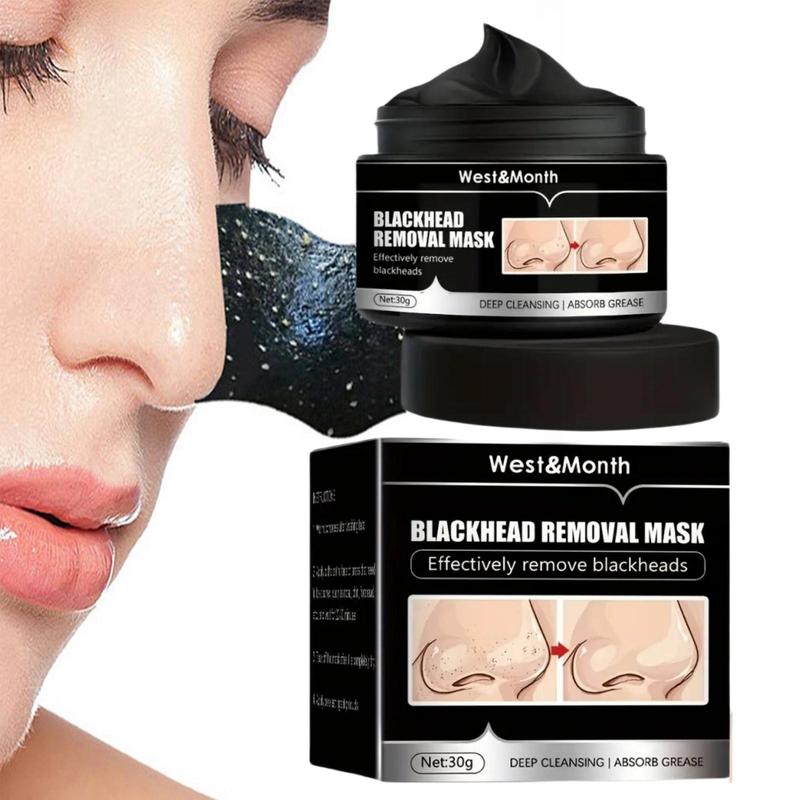 Gift,Bamboo Charcoal Peel Off Mask, Nose Pore Cleansing Mask, Deep Cleansing Facial Care Mask for Daily Use, Personal Skin Care Products