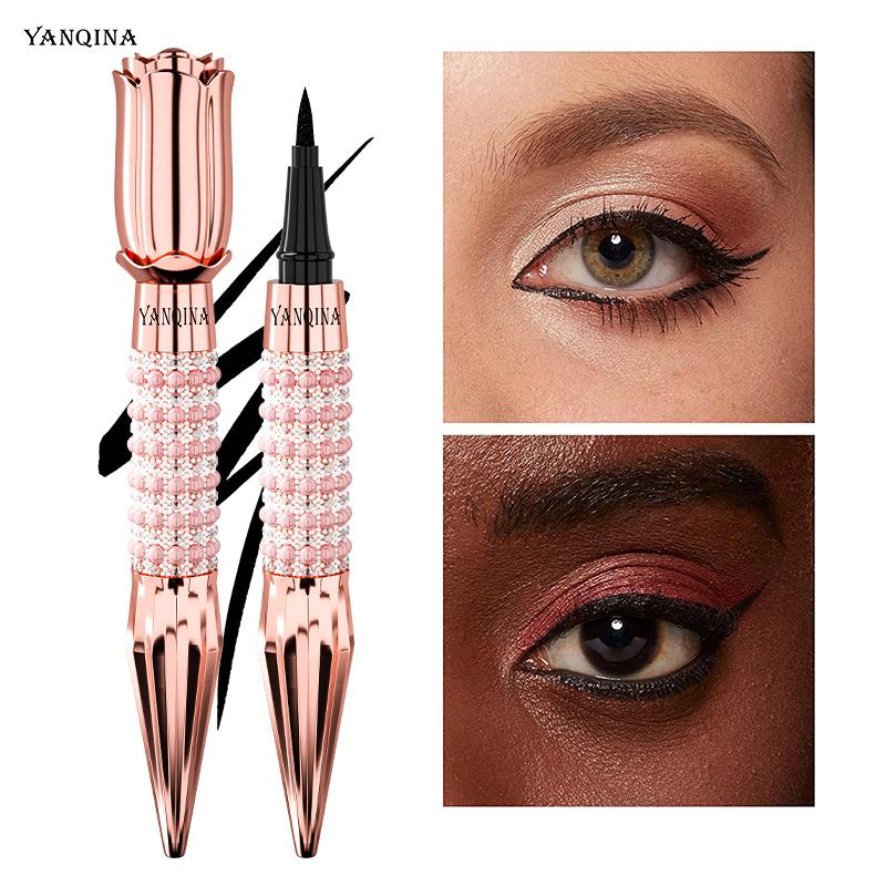 Golden Rose Thick BlackLiquid Eyeliner Pen fast dry eyeliner pen Lipliner Makeup tightline  eyeliner Cosmetic High Color