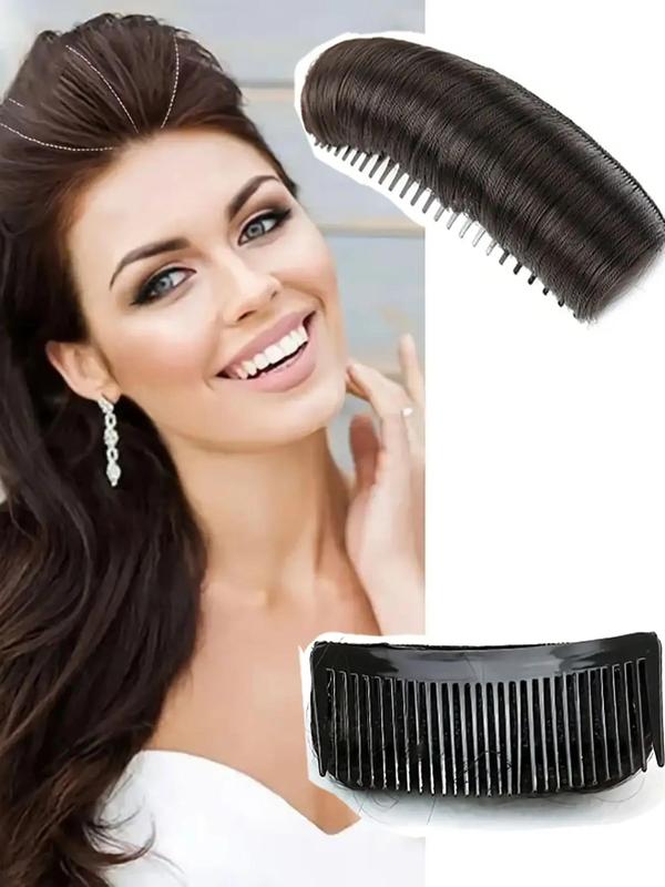 Bump Up Comb Clip Bun Hair, Half Ball Head Coil Beehive Fluffy Hair Styler Hair Comb Hair, Styling Clip Volume Maker Hair Insert for Women Girls DIY Hairstyle Beauty Tool