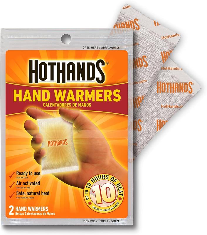 HotHands Hand & Toe Warmers - Long Lasting Natural Odorless Air Activated Warmers - 24 pair hand warmers & 8 pair toe warmers (Pack of 1)